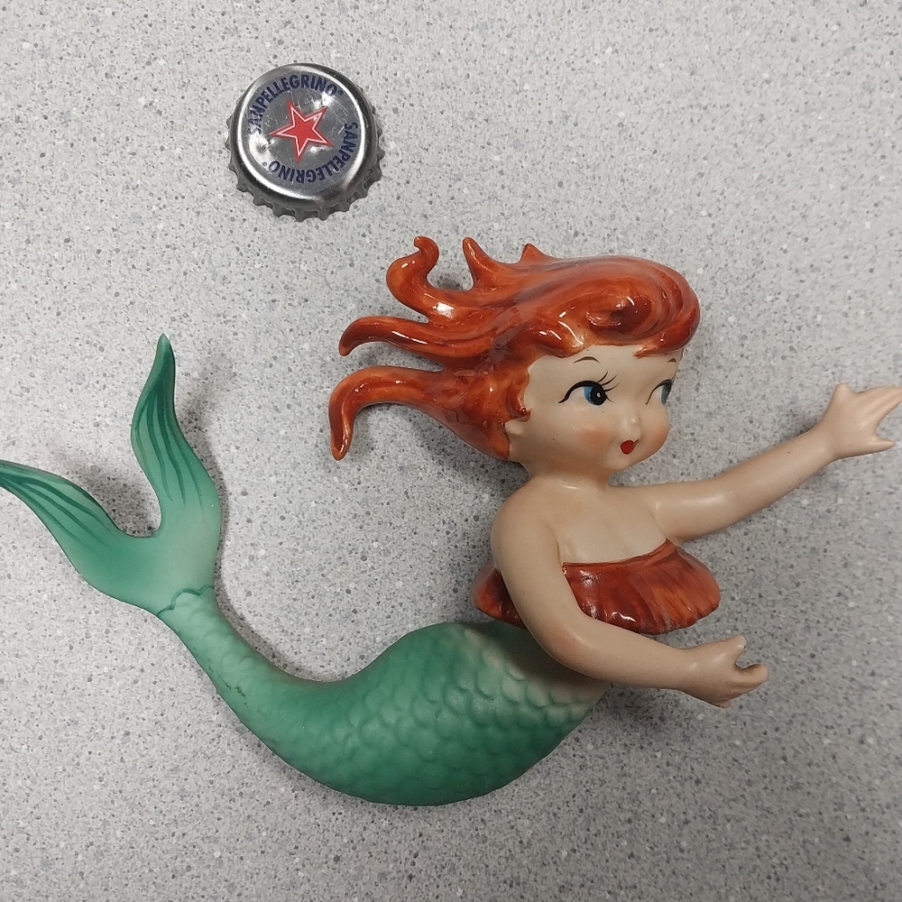RARE Vintage Lefton Mermaid!